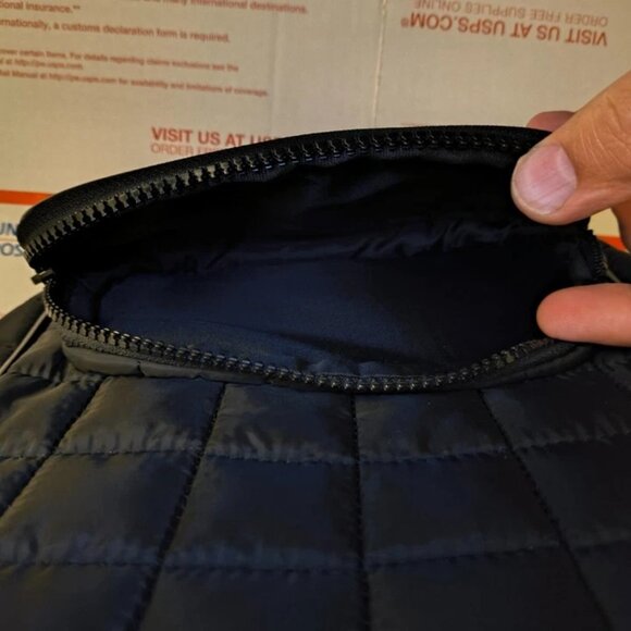 N SZ Reebok Classic Mini Backpack Casual Black Neoprene UNISEX Brand New - Picture 2 of 6